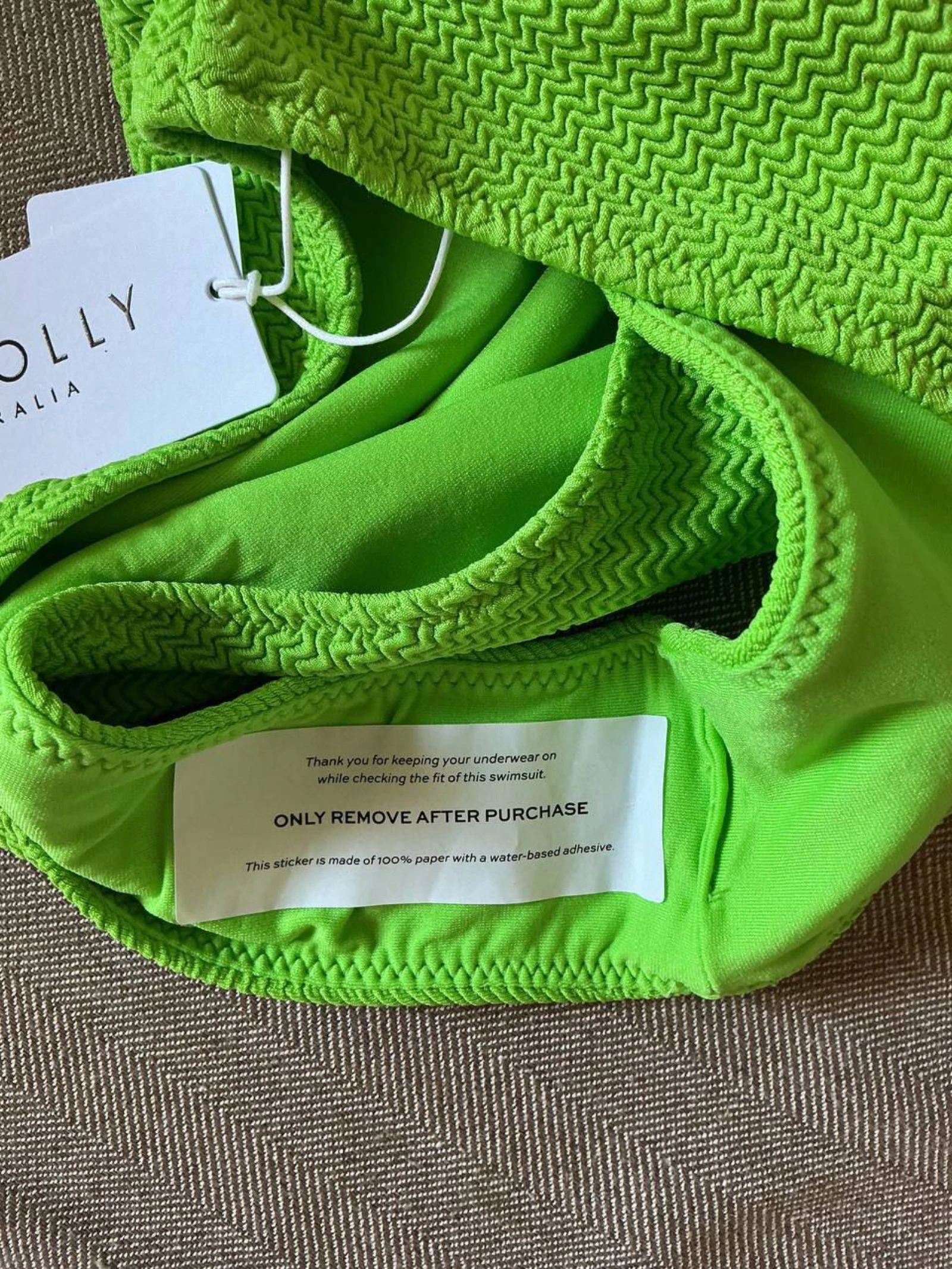 Seafolly Green one-piece swimsuit Size 38 – photo 6